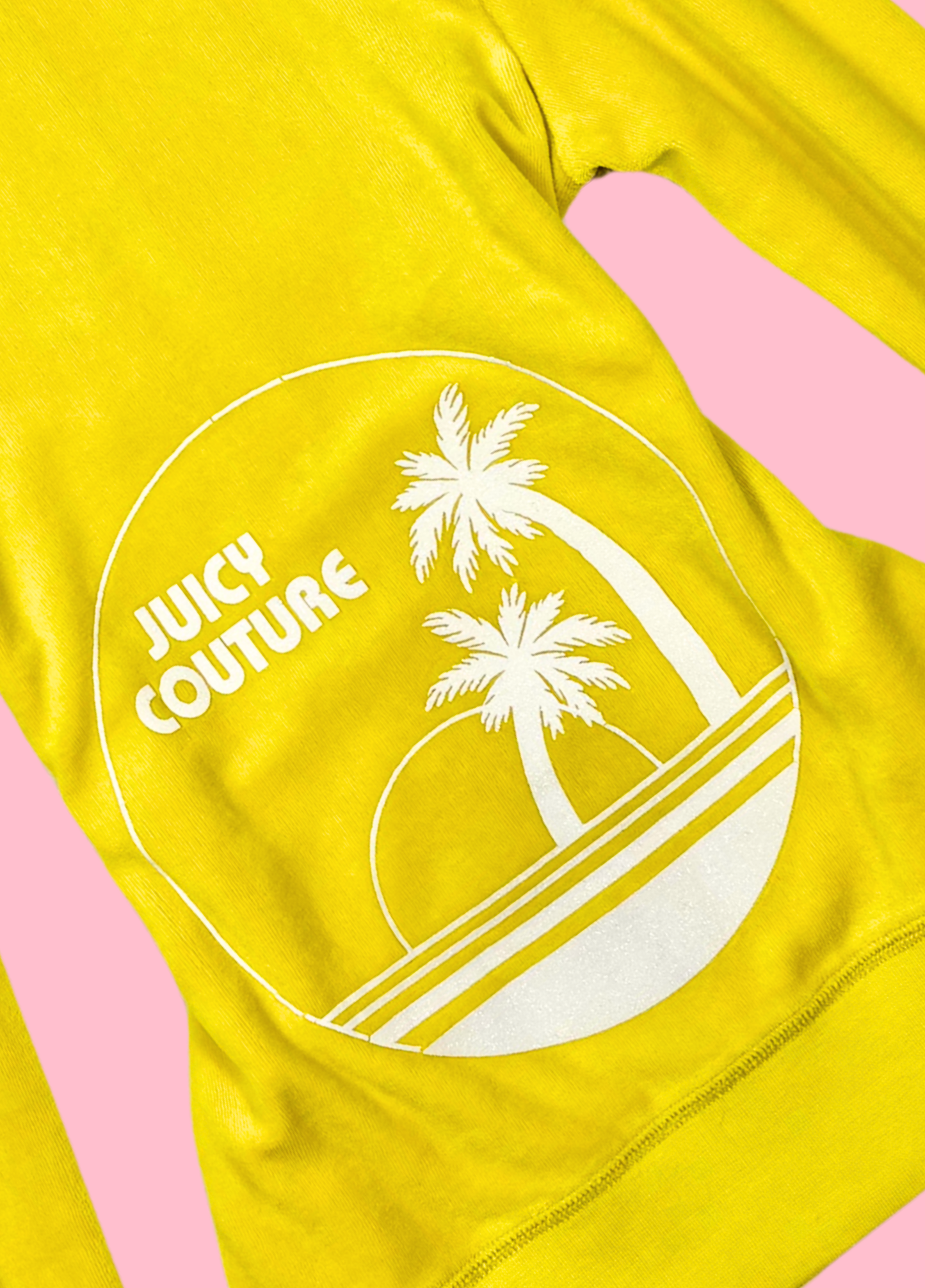 Juicy Couture Yellow Velour Tracksuit
