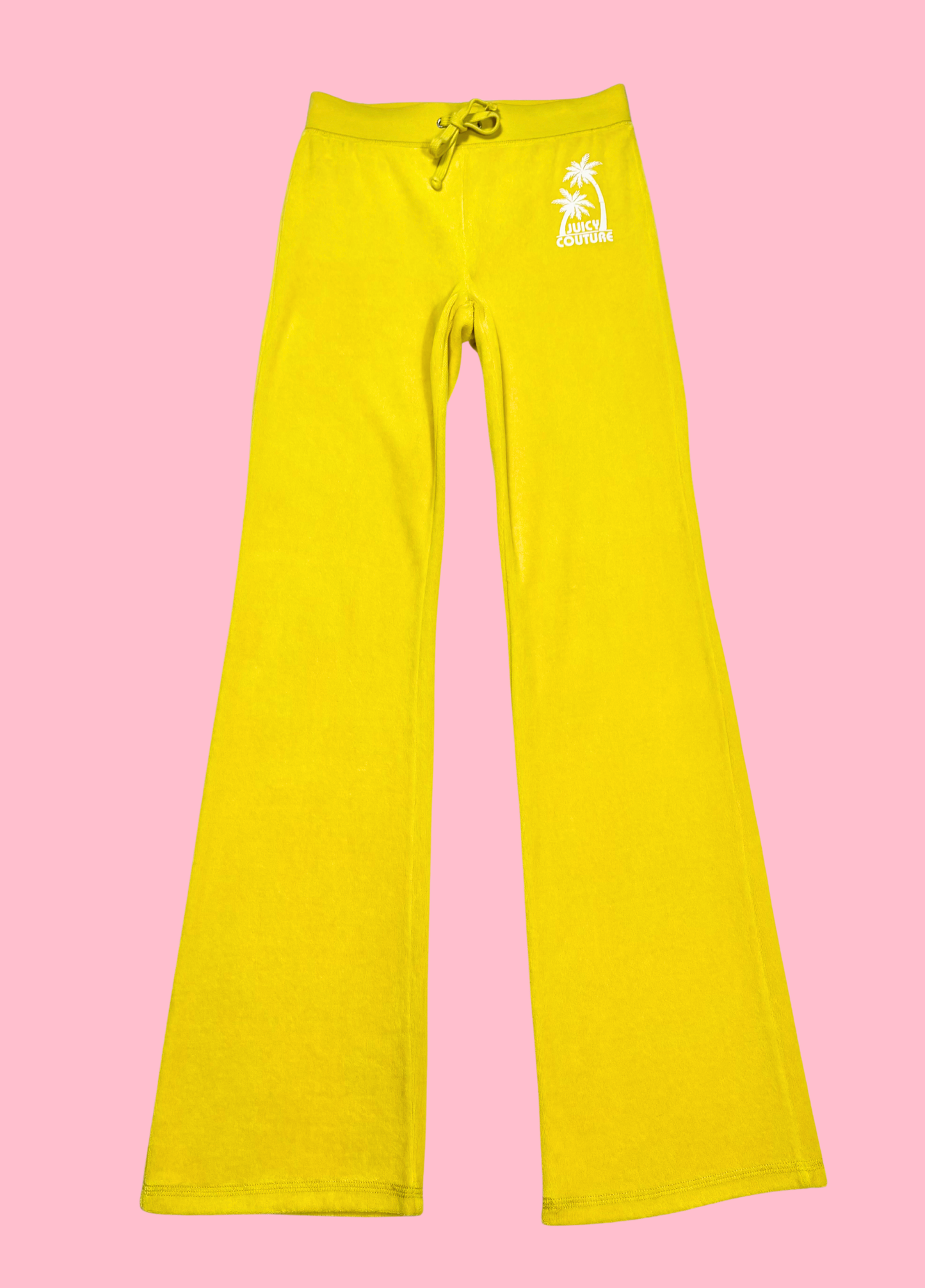 Juicy Couture Yellow Velour Tracksuit
