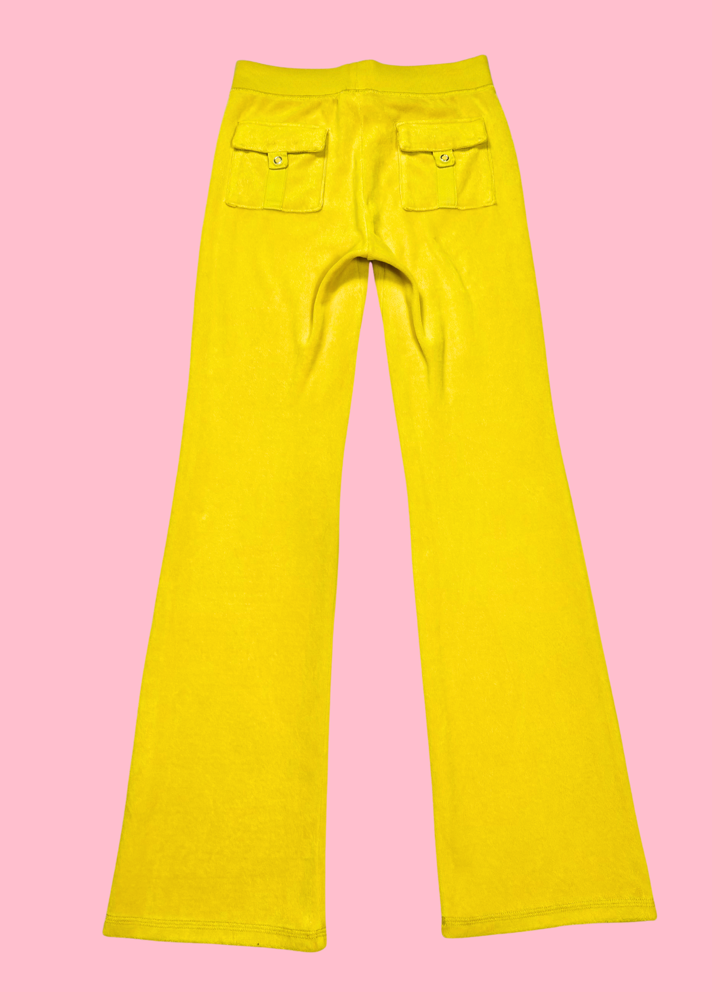 Juicy Couture Yellow Velour Tracksuit