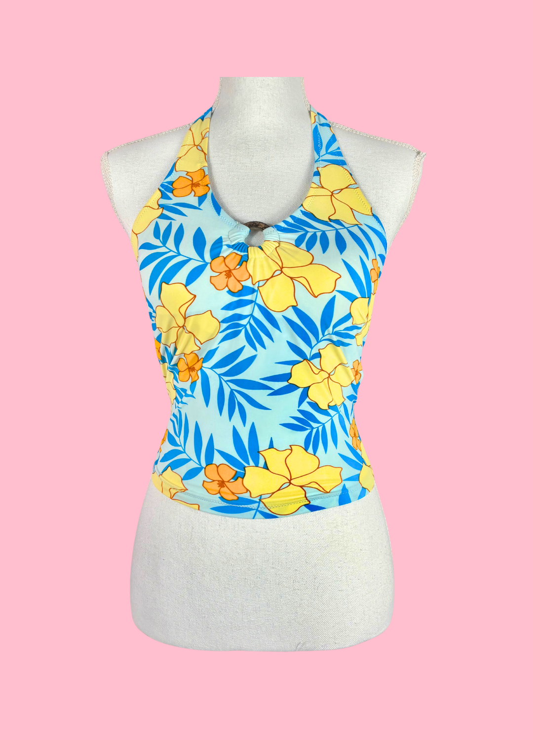 Tropical Summer Tankini With Shorts
