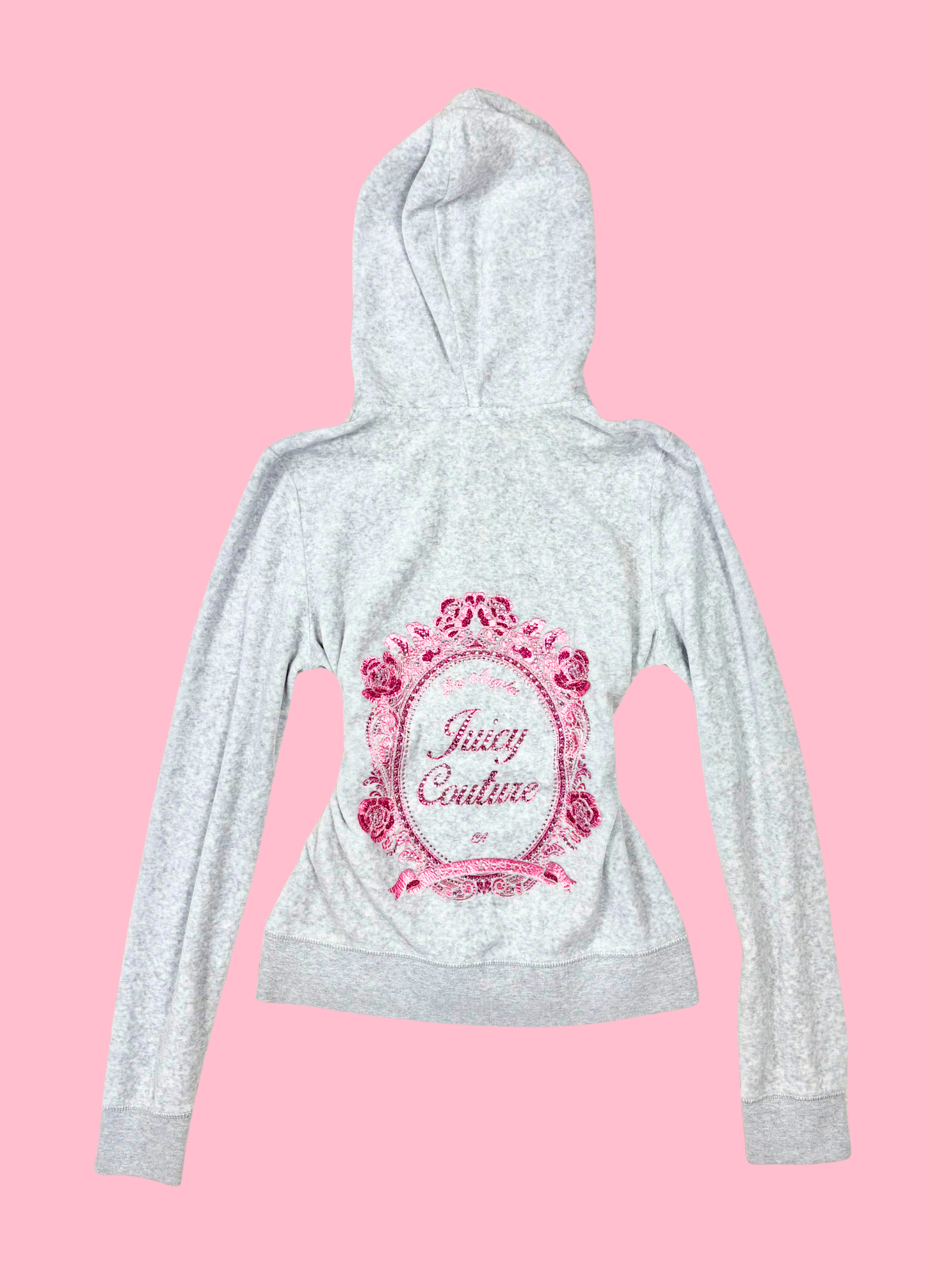 Juicy Couture Grey Velour Tracksuit