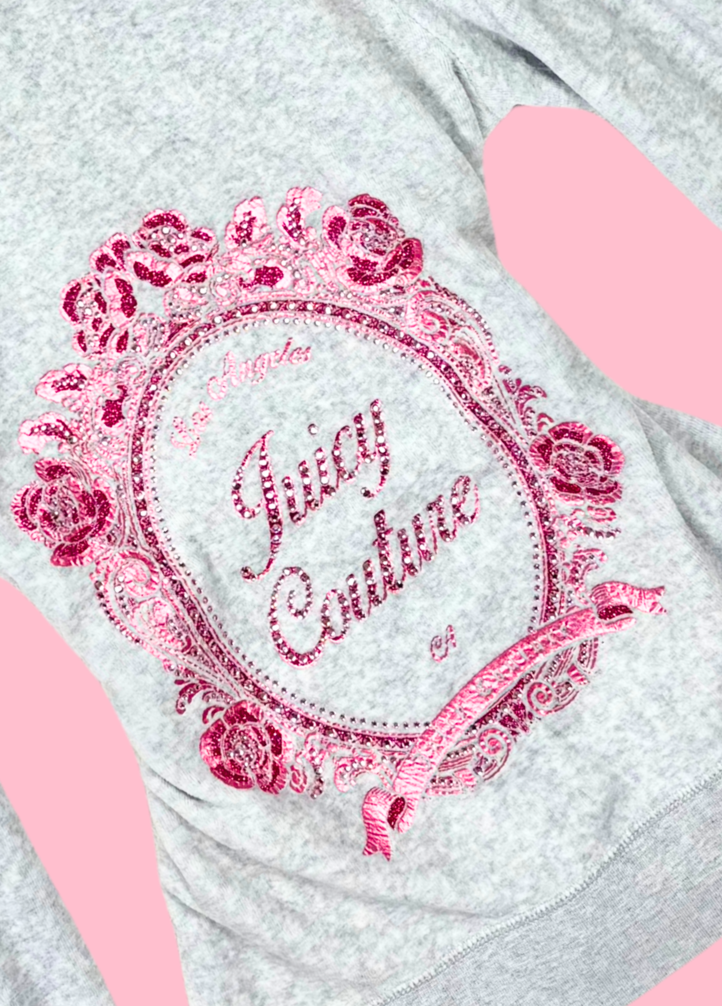 Juicy Couture Grey Velour Tracksuit
