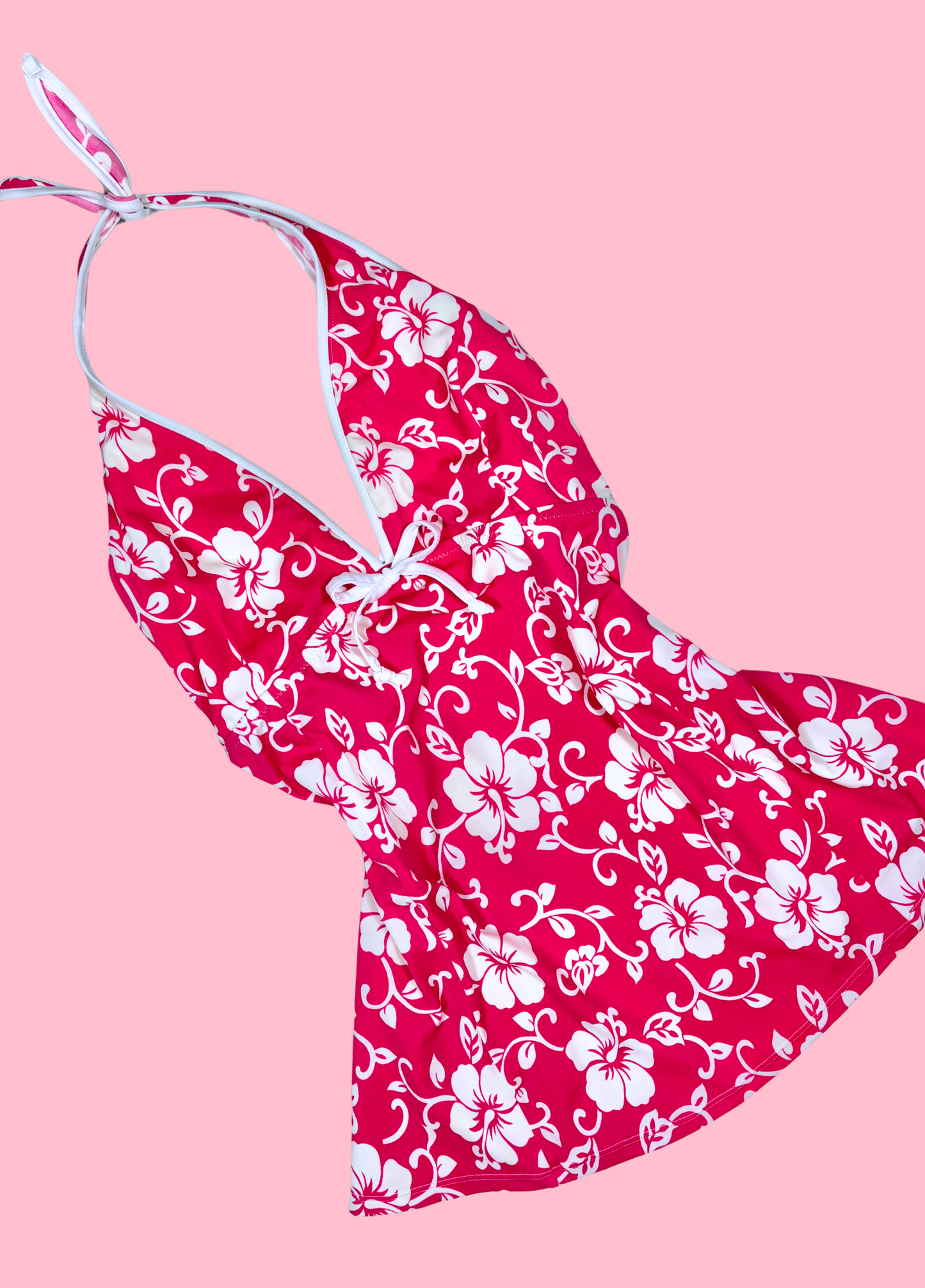 Tropical Summer Halter-neck Top