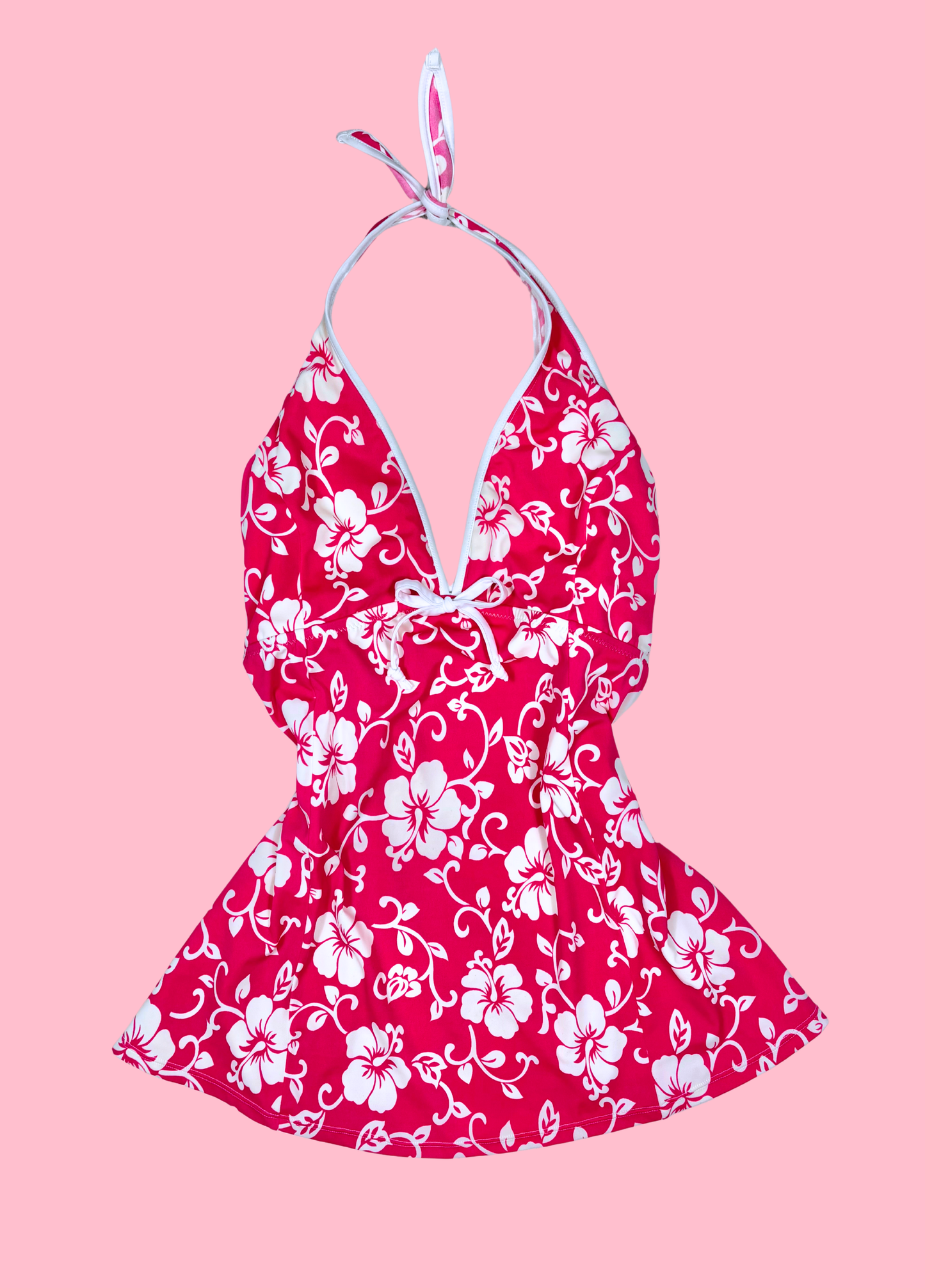 Tropical Summer Halter-neck Top