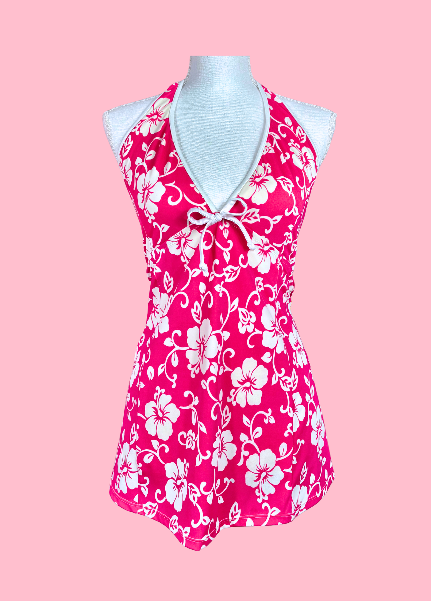 Tropical Summer Halter-neck Top