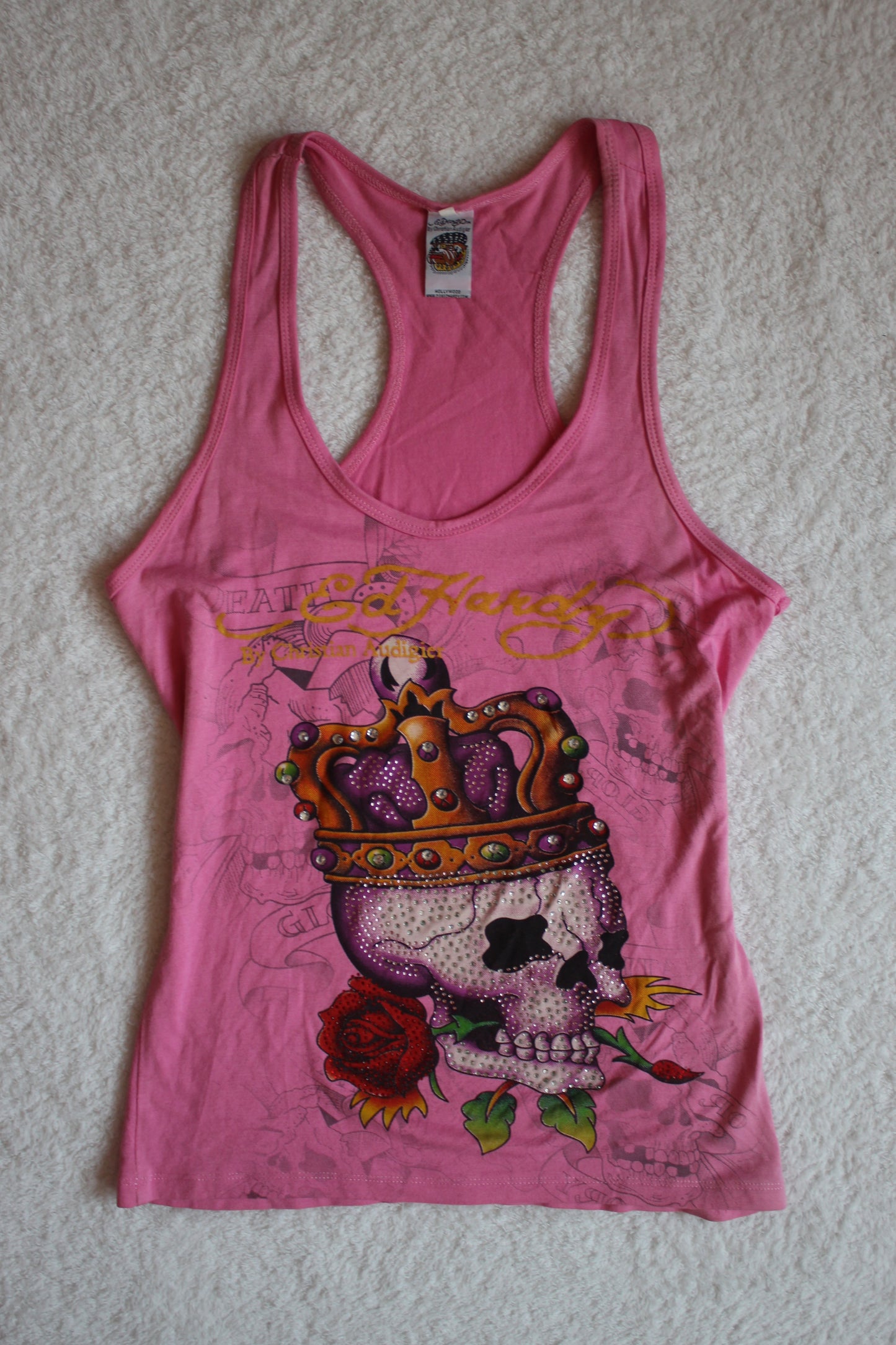 Canotta Ed Hardy Rosa