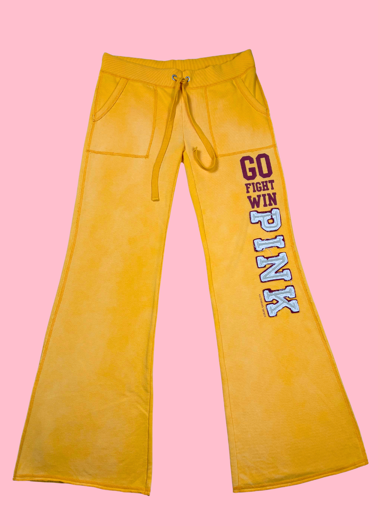 Mustard Victoria’s Secret PINK Jersey Tracksuit