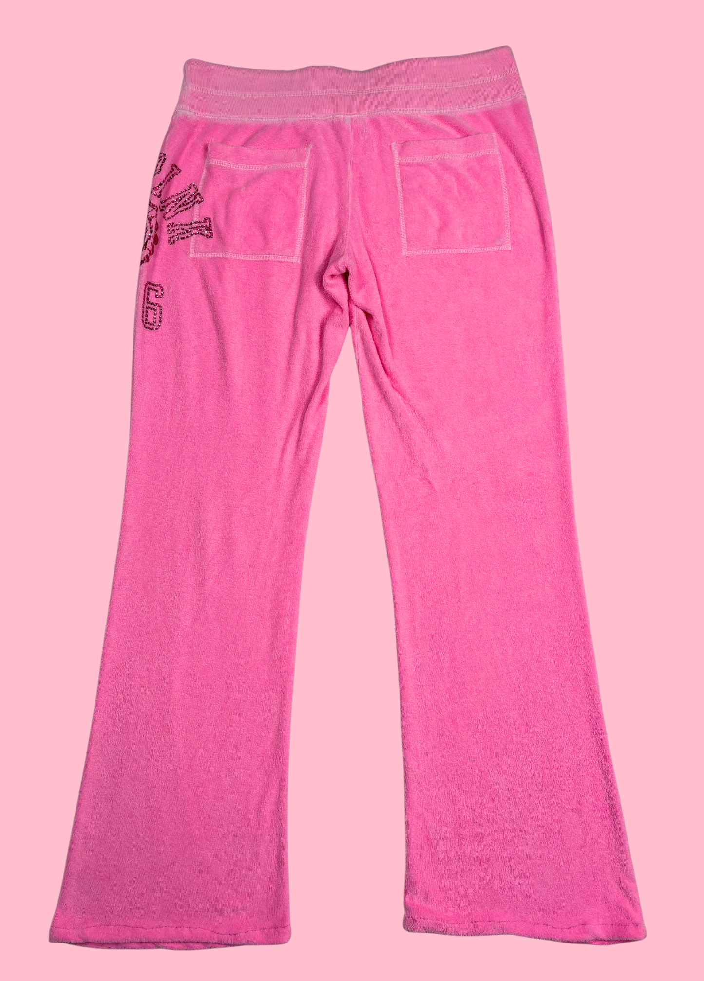 Pink Victoria's Secret Velour Tracksuit Pants